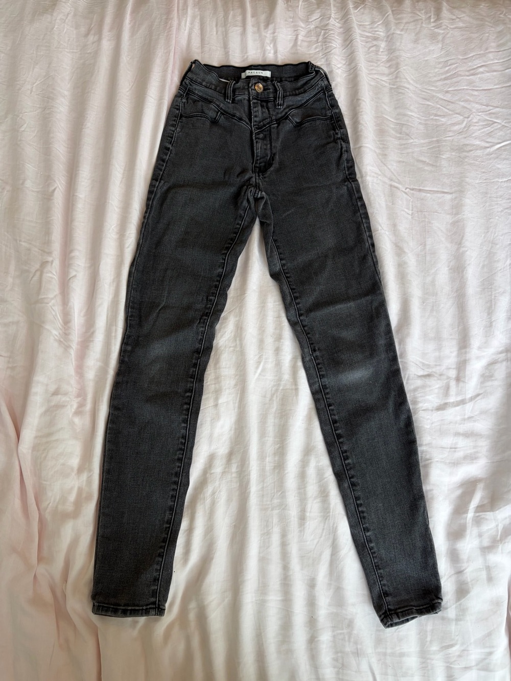 pacsun high waisted jeggings (23w)
